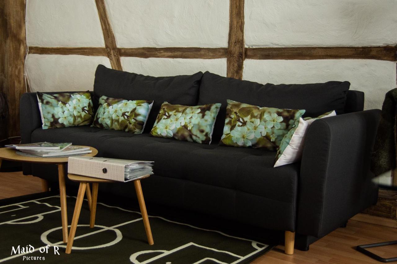 Studio - grosses Wohn-Schlafzimmer - Dachterrasse - Kamin - Küche - Hohes Venn - Monschau - Eifel - Hunde willkommen beim Hof Vierzehnender Exterior foto