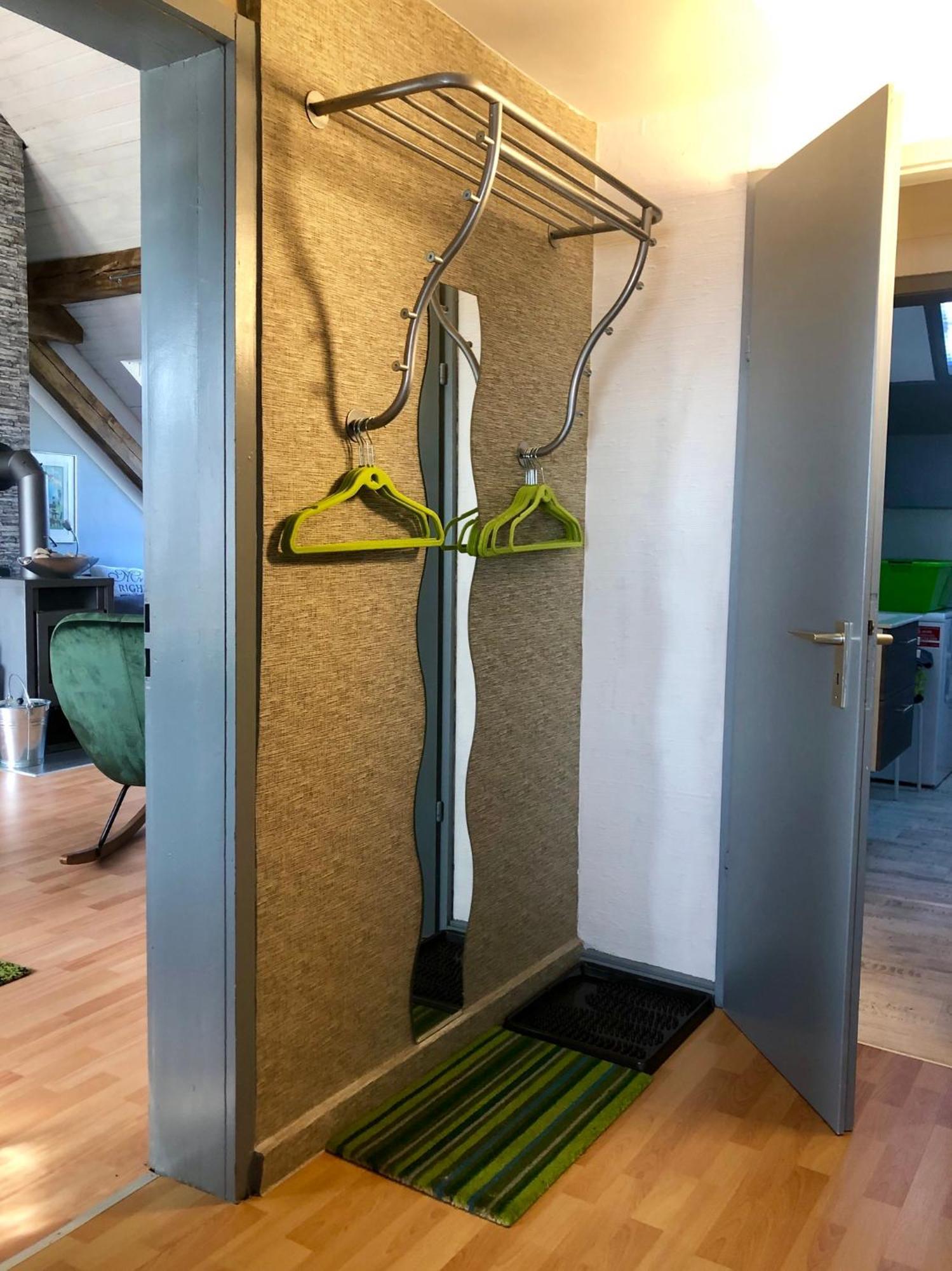 Studio - grosses Wohn-Schlafzimmer - Dachterrasse - Kamin - Küche - Hohes Venn - Monschau - Eifel - Hunde willkommen beim Hof Vierzehnender Exterior foto
