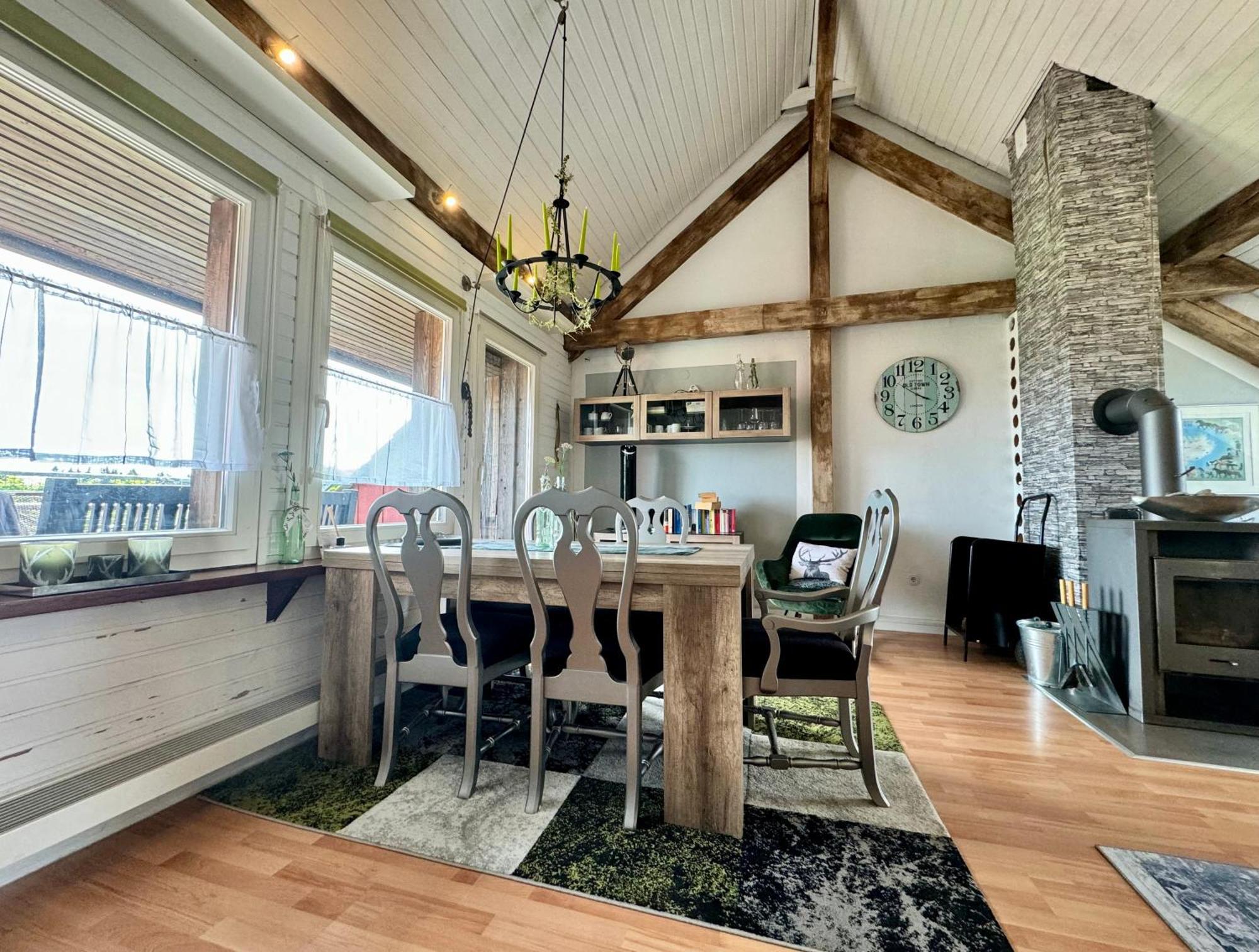Studio - grosses Wohn-Schlafzimmer - Dachterrasse - Kamin - Küche - Hohes Venn - Monschau - Eifel - Hunde willkommen beim Hof Vierzehnender Exterior foto
